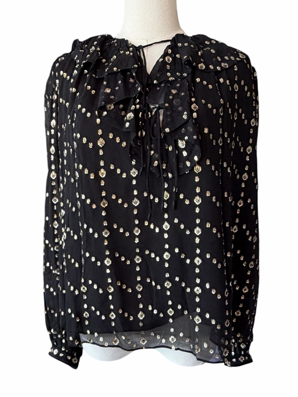 U Ulla Johnson Emilie Blouse in Multi